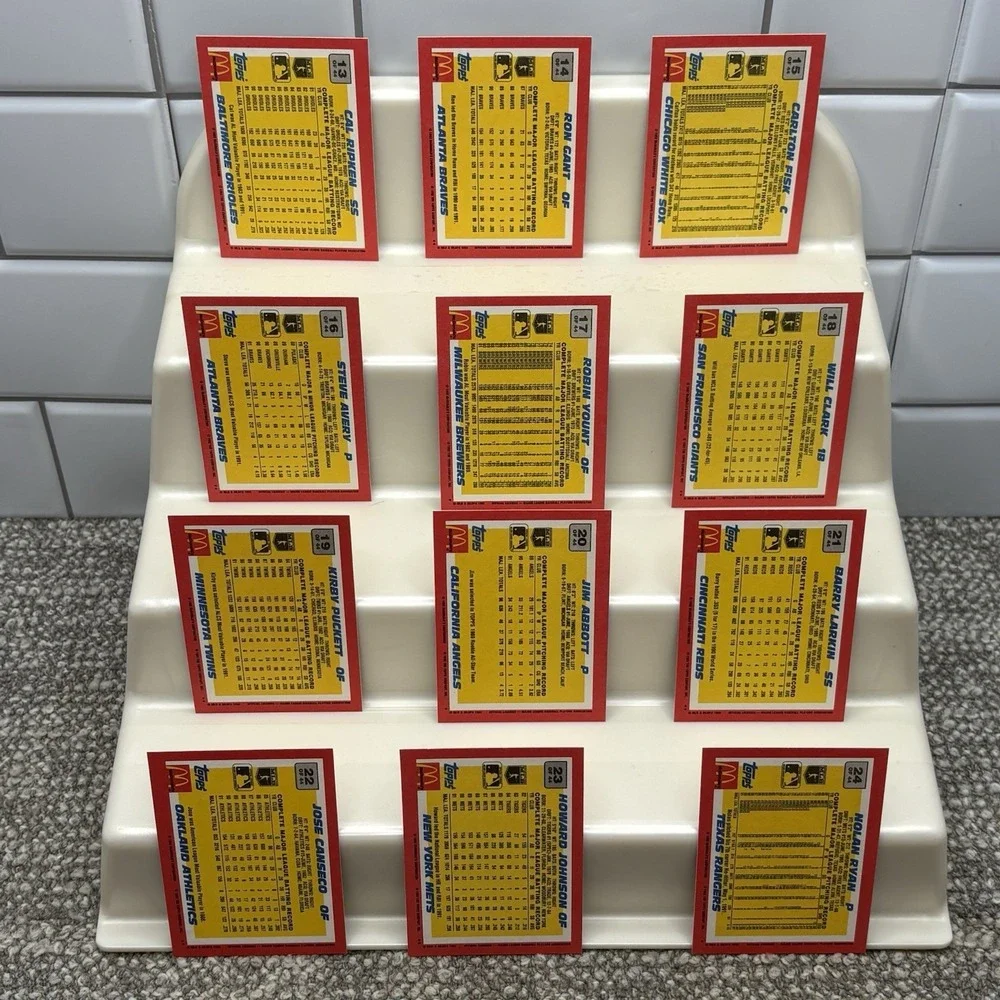 1992 Topps McDonalds Baseball Best Complete Set Of 44‎ Cards Griffey Jr And More